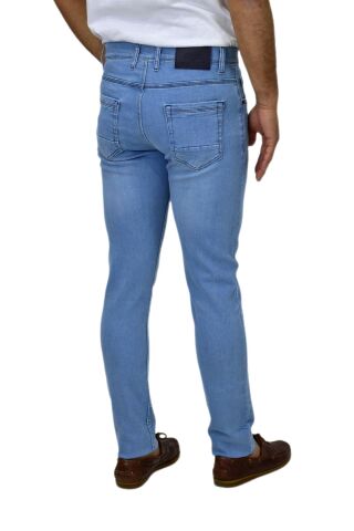 Erkek Regular Fit Jeans Pantolon 1601 BGL-ST04513 BUZ.MAVİ - 31/34