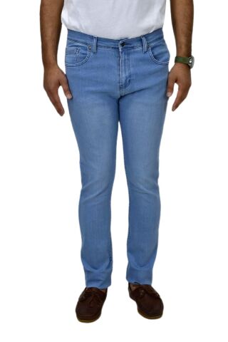 Erkek Regular Fit Jeans Pantolon 1601 BGL-ST04513 BUZ.MAVİ - 31/34