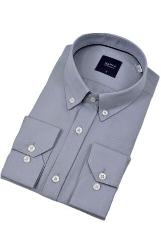 Erkek Slim Fitt Uzun Kol Gömlek 2424 BGL-ST04381