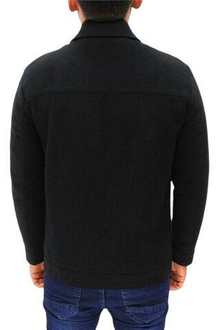 Erkek Kaşe Mont 9050 BGL-ST01628 SİYAH - 2XL