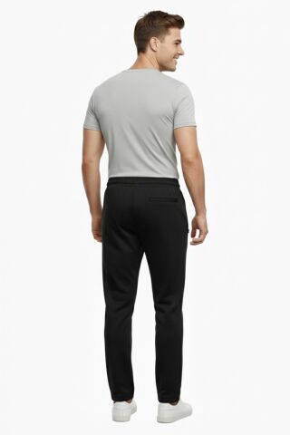 Erkek Rahat Kesim Düz Paça Dalgıç Kumaş Eşofman Altı BGL-ST05044 GRİ - 2XL