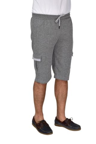 Erkek Kargo Cepli Likralı Kuş Gözü Kumaş Kapri BGL-ST04620