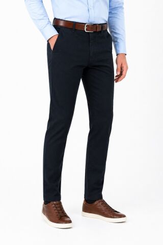 Erkek Kanvas Pantolon Regular Kalıp Yazlık BGL-ST05391 LACİVERT - 40