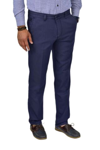 Erkek Kanvas Yazlık Pantolon Klasik 654 BGL-ST04603 LACİVERT - 46
