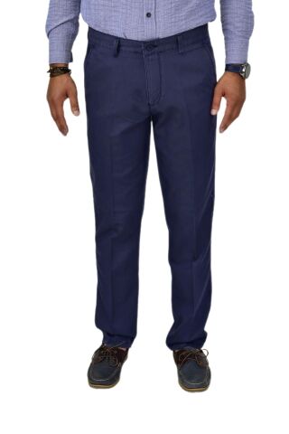 Erkek Kanvas Yazlık Pantolon Klasik 654 BGL-ST04603 LACİVERT - 46