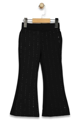 Kız Çocuk İspanyol Tayt Yağmur Taş Desenli BGL-ST05208