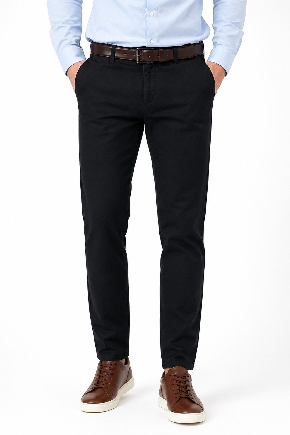 Erkek Kanvas Pantolon Regular Kalıp Yazlık BGL-ST05391 SİYAH - 40