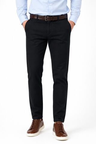 Erkek Kanvas Pantolon Regular Kalıp Yazlık BGL-ST05391 SİYAH - 40