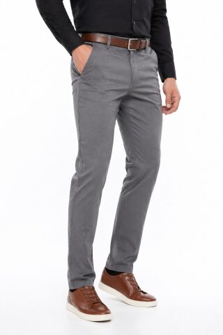 Erkek Kanvas Pantolon Regular Kalıp Yazlık BGL-ST05392 K.GRİ - 44