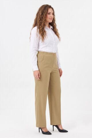 Kadın Kumaş Pantolon Klasik Lastikli BGL-ST01395