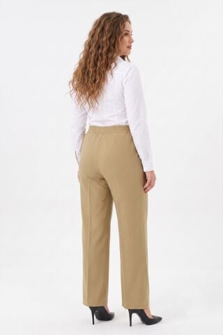 Kadın Kumaş Pantolon Klasik Lastikli BGL-ST01395