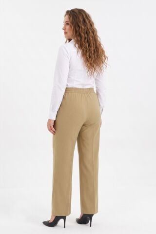 Kadın Kumaş Pantolon Klasik Lastikli BGL-ST01395