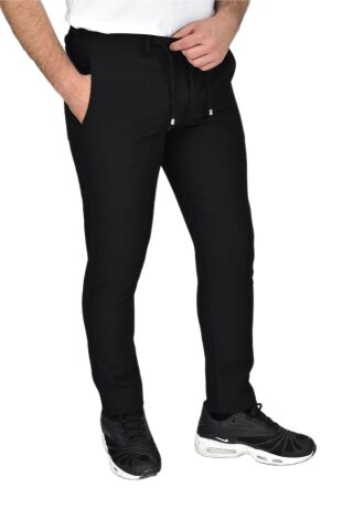 Erkek Jogger Silim Fit Kumaş Pantolon 863 BGL-ST03855 SİYAH - 36