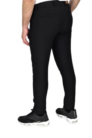 Erkek Jogger Silim Fit Kumaş Pantolon 863 BGL-ST03855 SİYAH - 36