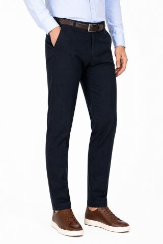 Erkek Kanvas Pantolon Regular Kalıp Yazlık BGL-ST05392 LACİVERT - 44
