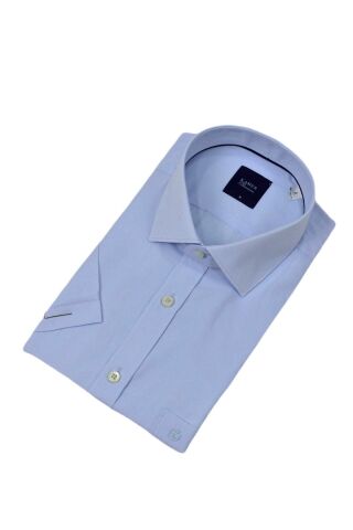 Erkek Klasik Armürlü Kısa Kol Gömlek 9408 BGL-ST04569