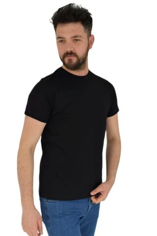 Erkek Sıfır Yaka Tişört Penye BGL-ST02799