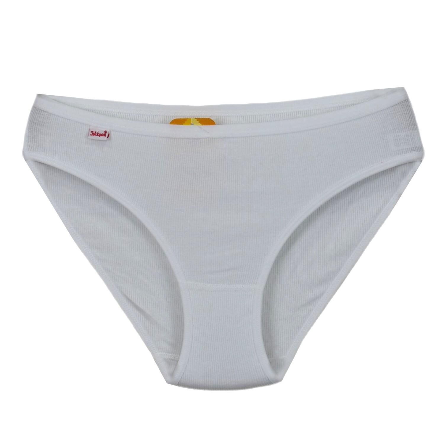 Kadın Kaşkorse Modal Bikini Külot BGL-TK2901 BEYAZ - S