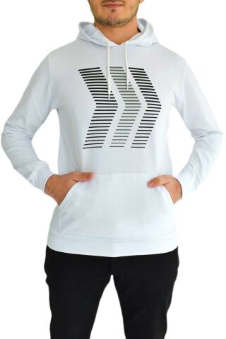 Erkek Kapüşonu Sweat Baskılı 1029 BGL-ST01732