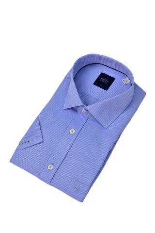 Erkek Klasik Armürlü Kısa Kol Gömlek 9406 BGL-ST04574