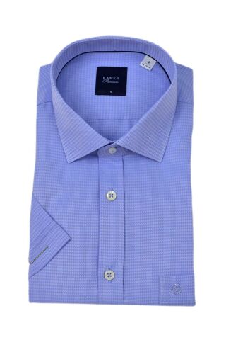 Erkek Klasik Armürlü Kısa Kol Gömlek 9406 BGL-ST04574