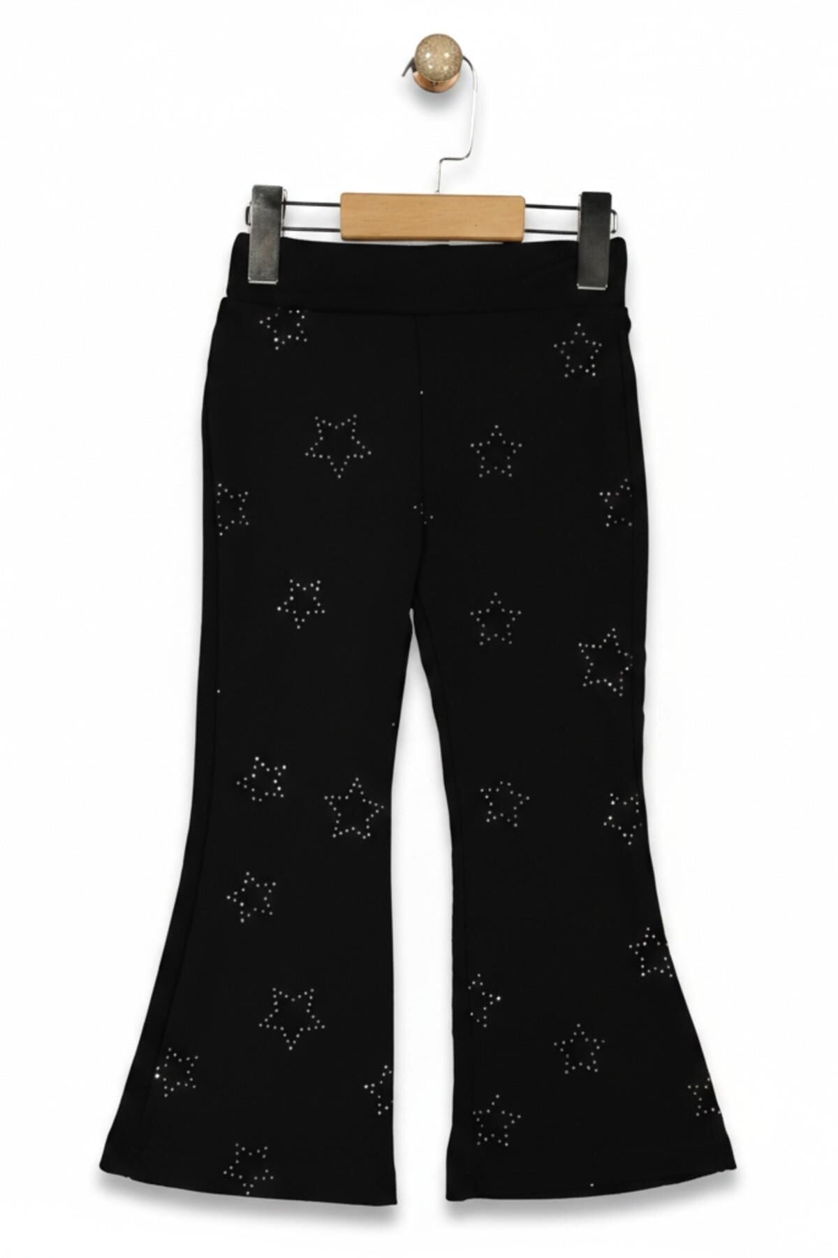 Kız Çocuk İspanyol Tayt Yıldız Taş Desenli BGL-ST05209