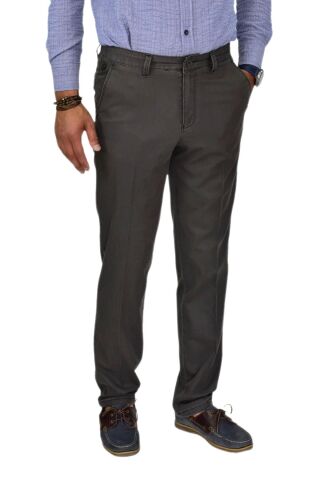 Erkek Kanvas Yazlık Pantolon Klasik 697 BGL-ST04599 HAKİ - 48