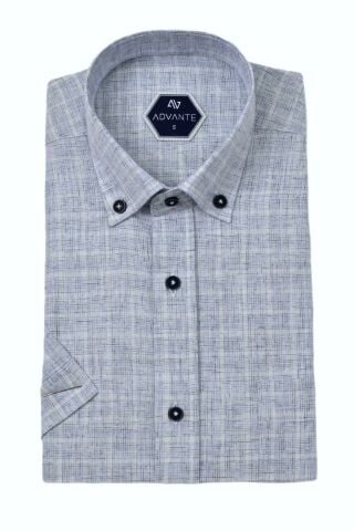 Erkek Klasik Tek Cepli Kısa Kol Gömlek BGL-ST04555