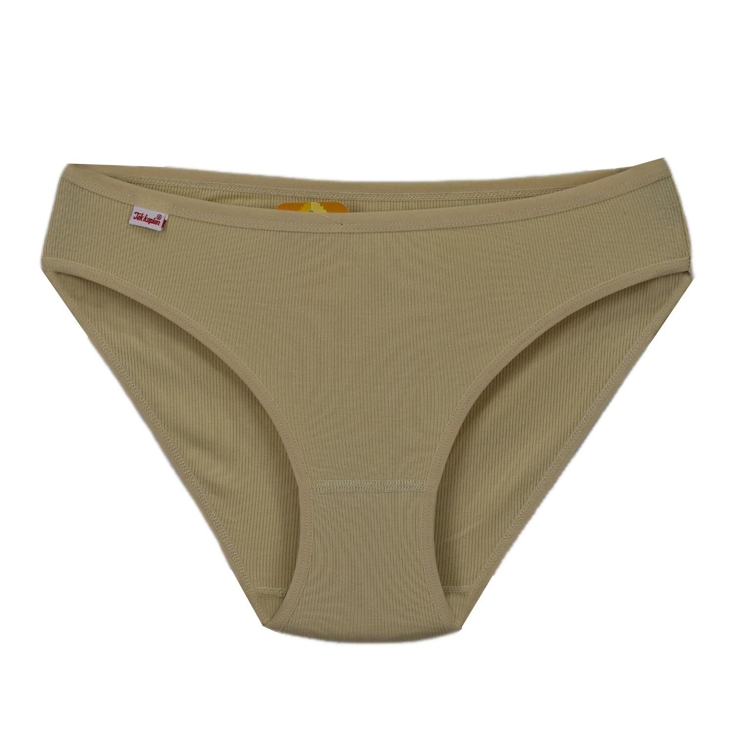 Kadın Kaşkorse Modal Bikini Külot BGL-TK2901 TEN - S