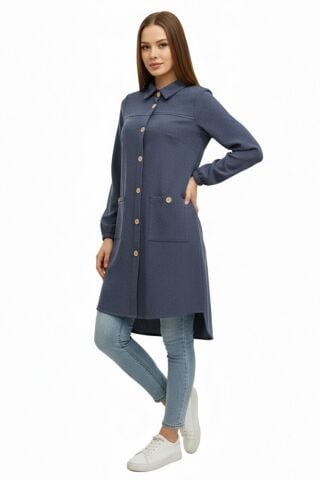 Kadın Kışlık Cepli Tunik BGL-ST02343