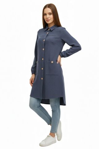 Kadın Kışlık Cepli Tunik BGL-ST02343 HAKİ - 40