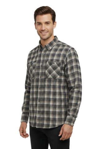 Erkek Kışlık Uzun Kol Çift Cepli Gömlek 4045 BGL-ST04994