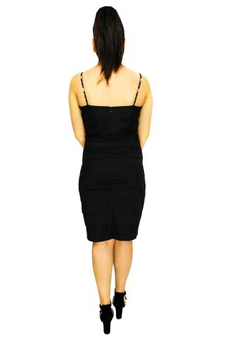 Kadın Abiye Elbise Kısa BGL77003 PEMBE - 38