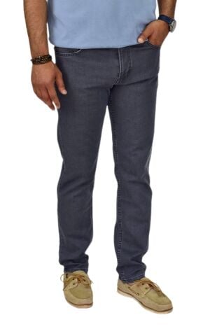 Erkek Regular Fitt Jeans Pantolon 320 BGL-ST04606 PETROL - 38