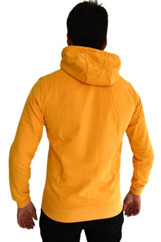 Erkek Kapüşonu Sweat Baskılı 1029 BGL-ST01732 SARI - XL