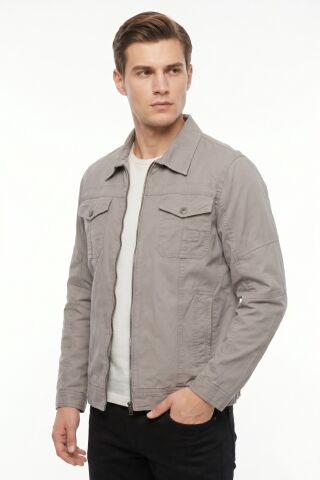 Erkek Büyük Beden Mevsimlik Kanvas Spor Mont BGL-ST05335