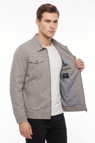 Erkek Büyük Beden Mevsimlik Kanvas Spor Mont BGL-ST05335