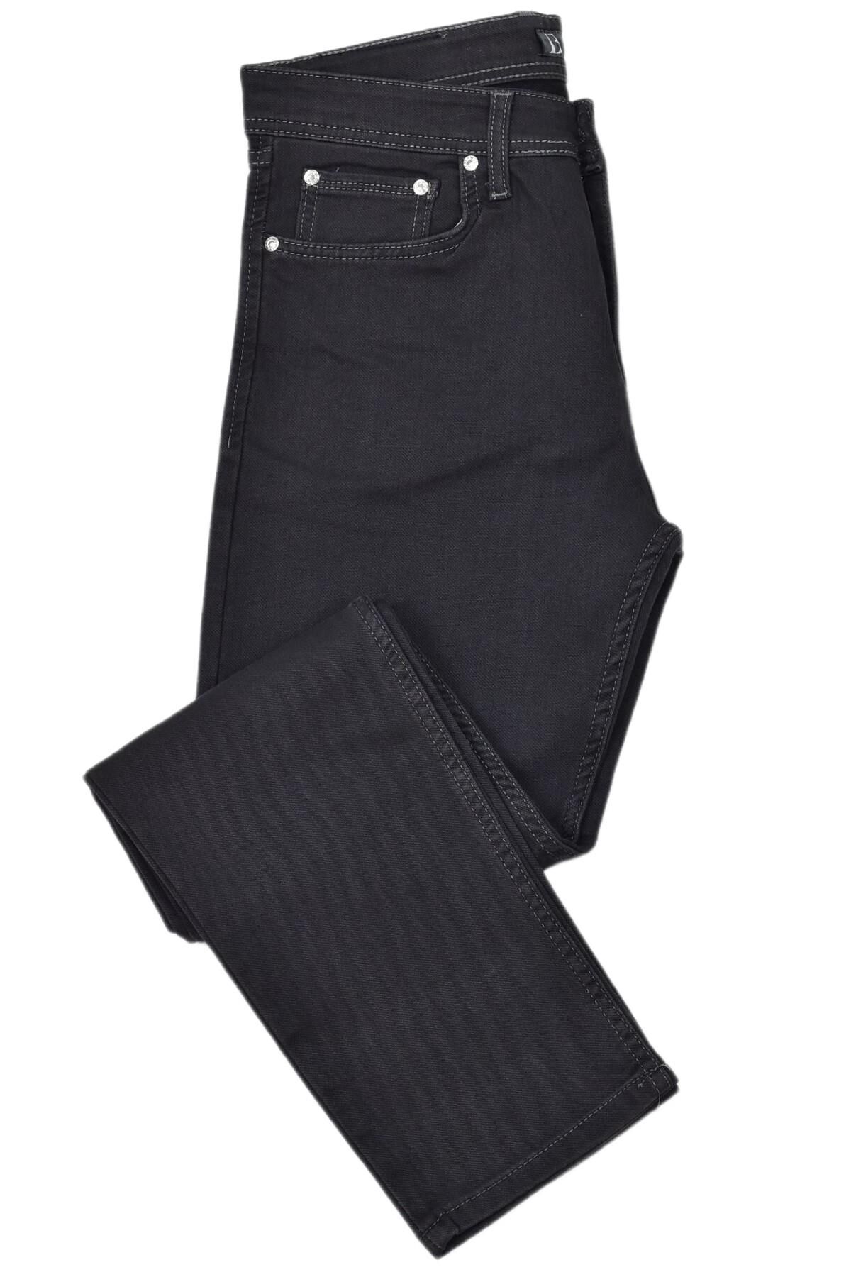 Erkek Spor Kanvas Pantolon 5 Cepli 320 BGL-ST03929 FÜME - 40