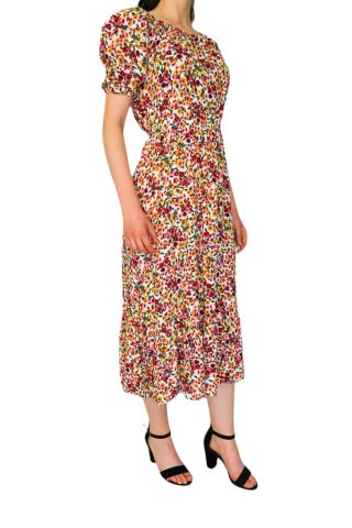 Kadın Elbise Empirme Bel Lastikli BGL-ST01331