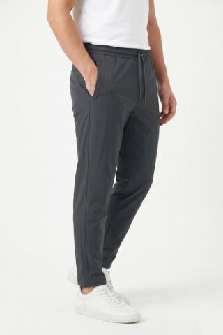Erkek Aktif Outtor Lastiklit Pantolon BGL-ST05352 FÜME - S
