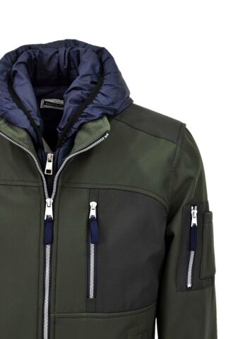 Erkek Kapüşonlu Spor Mont 85132 BGL-ST04172