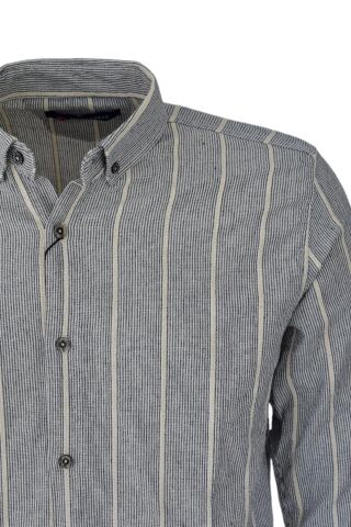 Erkek Pamuklu Yazlık Uzun Kol Gömlek 9628 BGL-ST03738