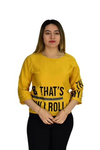 Kadın Turuva Kol Bluz HT202