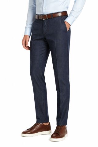 Erkek Kanvas Pantolon Regular Kalıp Yazlık BGL-ST05404 FÜME - 56