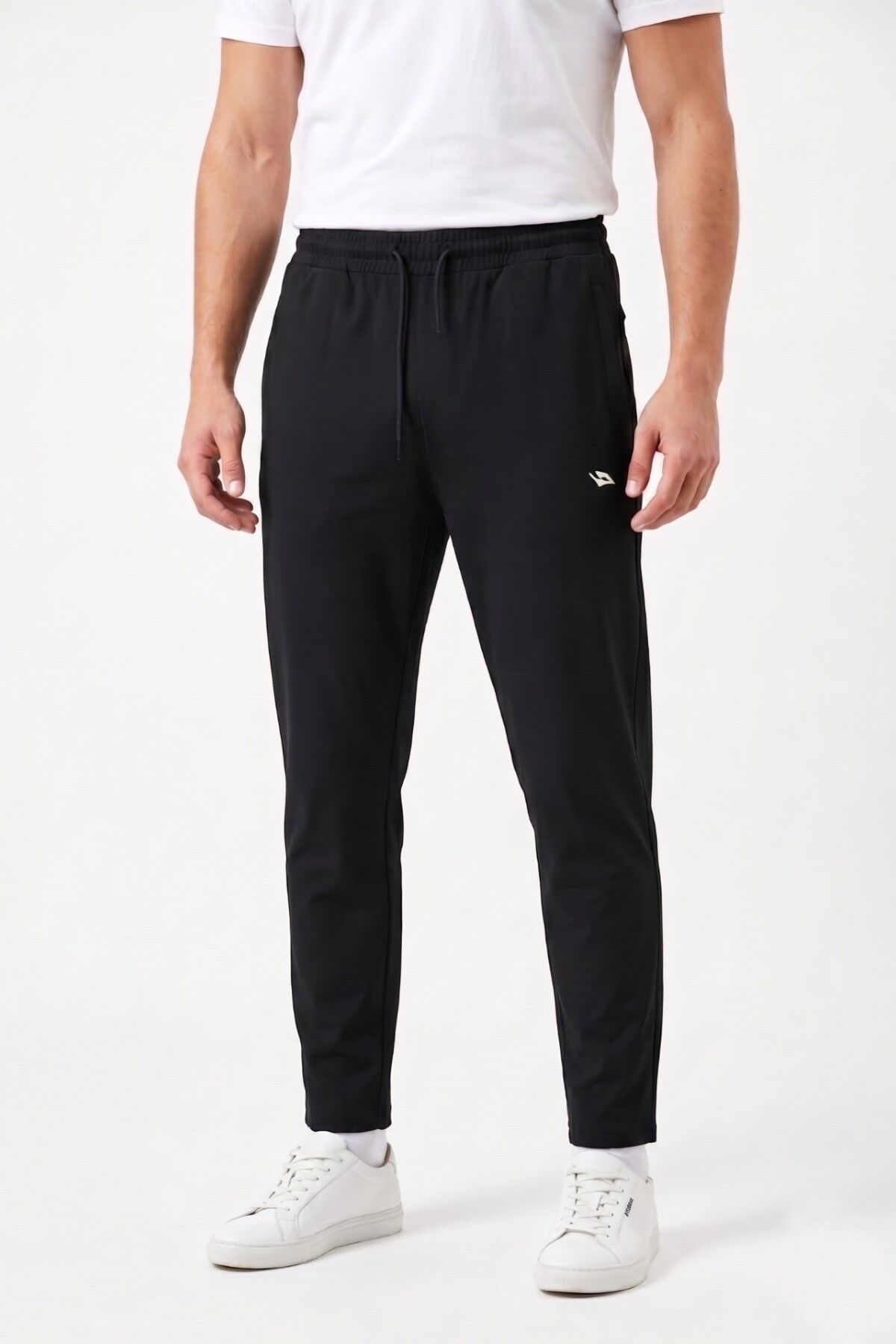 Erkek Aktif Outtor Lastiklit Pantolon BGL-ST05352 SİYAH - L