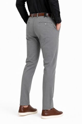Erkek Kanvas Pantolon Regular Kalıp Yazlık BGL-ST05408 GRİ - 48