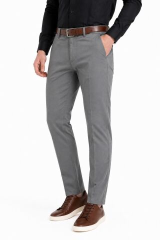 Erkek Kanvas Pantolon Regular Kalıp Yazlık BGL-ST05408 GRİ - 50