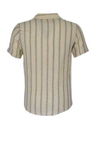 Erkek Pamuklu Yazlık Kısa Kol Gömlek 9627 BGL-ST03736 YEŞİL - 2XL