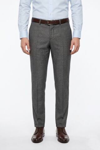 Erkek Silim Fit Klasik Pilesiz Kumaş Pantolon BGL-ST05463