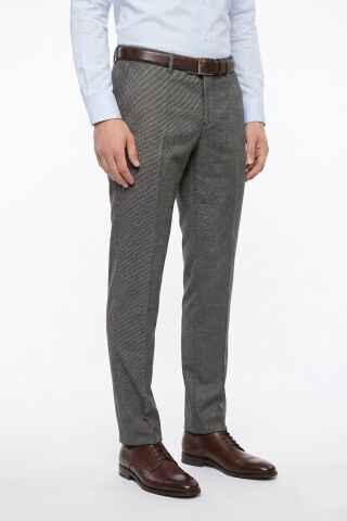 Erkek Silim Fit Klasik Pilesiz Kumaş Pantolon BGL-ST05463